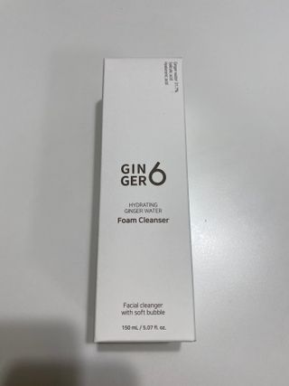 GINGER6 하이드레이팅 진저 워터 폼클렌징 — 4.5점을 준 리뷰어가 2021년 10월 올린 사용 사진