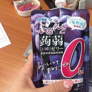 ORIHIRO 오리히로 곤약젤리 제로칼로리 130g 4종 4팩(맛별로 1팩씩) — 5점을 준 리뷰어가 2023년 3월 올린 사용 사진
