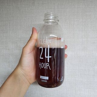 클린24시간 1BOX(5포) + 전용보틀(500ml) — 5점을 준 리뷰어가 2023년 4월 올린 사용 사진