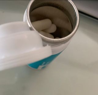 메디타민 인체유래 비피더스 포스트 프로바이오틱스 — 5점을 준 리뷰어가 2021년 10월 올린 사용 사진