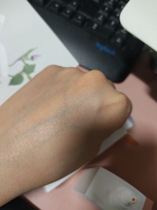 키노닉스 로지 톤업 선밀크 — 5점을 준 리뷰어가 2021년 8월 올린 사용 사진