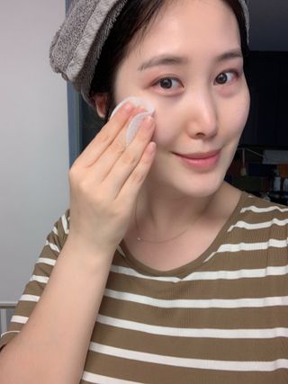 태그스킨 4스텝 주름개선 피부미백 영양 마스크팩 3개 세트(최신버전) — 5점을 준 리뷰어가 2022년 5월 올린 사용 사진