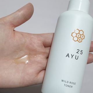 AYU25[아유트웬티파이브] 피부건강에 꼭 필요한 pH 약산성 와일드 로즈토너 — 5점을 준 리뷰어가 2021년 4월 올린 사용 사진