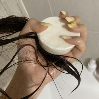 두류헌 샴푸바+컨디셔닝 린스바 머리가꿈세트 — 5점을 준 리뷰어가 2022년 5월 올린 사용 사진