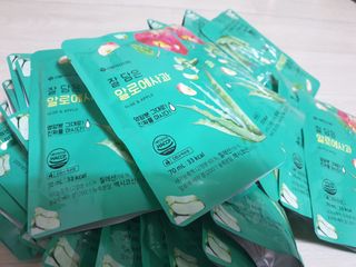 서울약사신협 잘 담은 알로애사과_70ml x 30포 — 5점을 준 리뷰어가 2021년 10월 올린 사용 사진