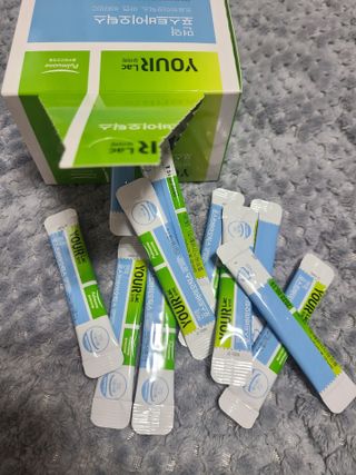 [풀무원건강생활] 면역 포스트바이오틱스 1팩 — 5점을 준 리뷰어가 2021년 3월 올린 사용 사진