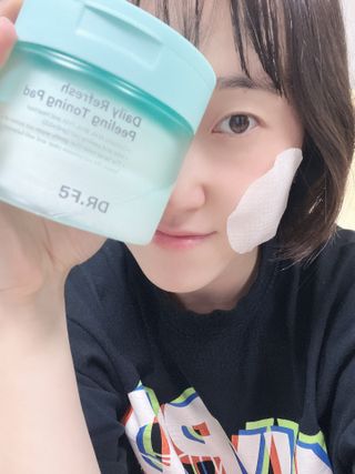닥터에프파이브 데일리 리프레쉬 필링 토닝 패드 60매 — 5점을 준 리뷰어가 2022년 6월 올린 사용 사진