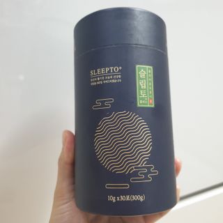 프리마인 자체 기업부설 연구소에서 찾아낸 건강한 수면의 비밀.  슬립토 플러스 30포 — 5점을 준 리뷰어가 2021년 10월 올린 사용 사진