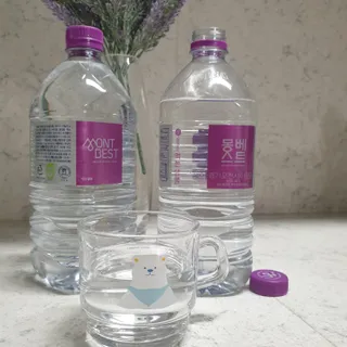 몽베스트 MONTBEST 1L 12입 — 5점을 준 리뷰어가 2022년 2월 올린 사용 사진