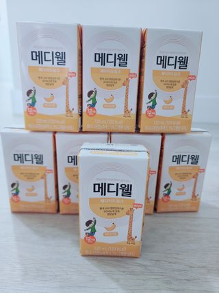 메디웰 페디아드링크 미니 바나나맛 — 5점을 준 리뷰어가 2022년 8월 올린 사용 사진