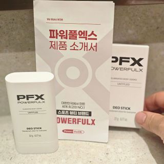 파워풀엑스 나우 / PFX 데오스틱 (언타이틀드 / 블루밍모멘트 / 젠틀브리즈) 1차 [언타이틀드] — 5점을 준 리뷰어가 2024년 6월 올린 사용 사진