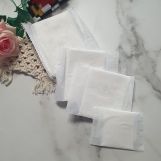 블루블루 유기농 순면 커버 생리대 — 5점을 준 리뷰어가 2021년 1월 올린 사용 사진