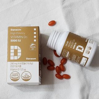(NEW)다나음 하이포텐시 비타민D3 5000IU(60정/2개월분) — 5점을 준 리뷰어가 2023년 4월 올린 사용 사진