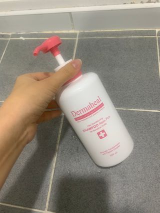 더마힐 헤어 컨디셔닝 샴푸 릴렉스 500ml — 5점을 준 리뷰어가 2021년 2월 올린 사용 사진