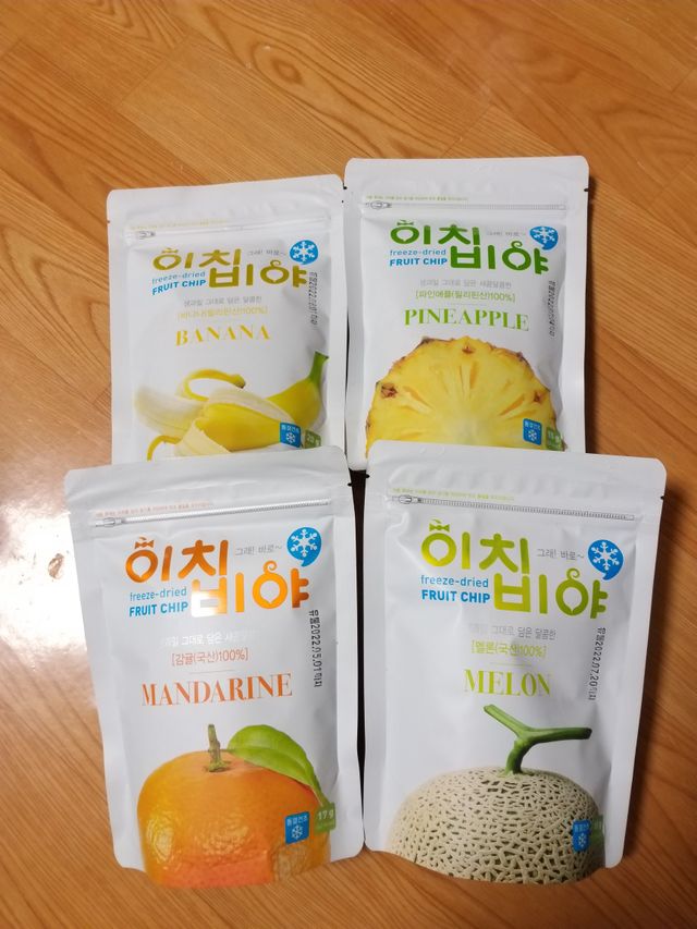 동결건조 과일칩 이치비야 4종 set 리뷰 사진