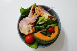 참살이도시락 작심삼일 샐러드도시락 3개 맛보기 새벽배송 또는 택배배송 — 4.5점을 준 리뷰어가 2021년 8월 올린 사용 사진