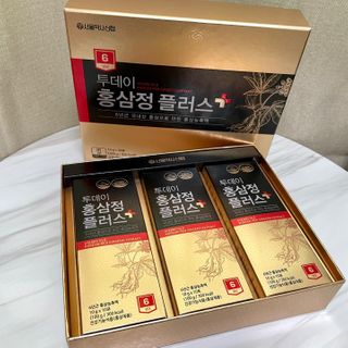 서울약사신협_투데이홍삼정플러스스틱_10g x 30포 — 5점을 준 리뷰어가 2021년 2월 올린 사용 사진