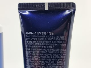 헤어플러스 단백질탈모샴푸 500ml+단백질본드앰플 145ml — 5점을 준 리뷰어가 2021년 3월 올린 사용 사진