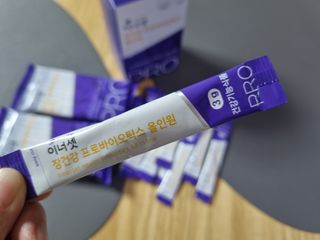 이너셋 장건강 프로바이오틱스 올인원 — 4.5점을 준 리뷰어가 2023년 1월 올린 사용 사진