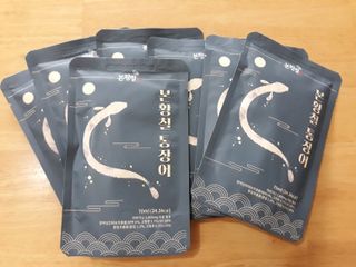 [비린내 완벽제거] 본황칠 통장어 국내산 장어즙 아르기닌 2800mg 장어즙효능 기력보강 — 4점을 준 리뷰어가 2022년 7월 올린 사용 사진