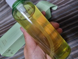 스킨큐어 산다화 순한 클렌징 동백 오일 200ml — 5점을 준 리뷰어가 2023년 5월 올린 사용 사진
