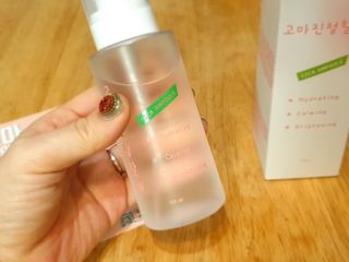 [시카앰플] 묘오한 고마진정할때 진정 스프레이 앰플 150ml — 5점을 준 리뷰어가 2021년 2월 올린 사용 사진
