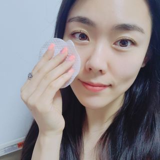 [후르디아] 약산성  모공 필링 패드(70매) — 5점을 준 리뷰어가 2021년 7월 올린 사용 사진