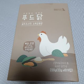 도그퓨어 푸드닭 강아지 닭고기 통살 애견간식 오리지널/차전자피/초록입홍합 — 5점을 준 리뷰어가 2021년 11월 올린 사용 사진