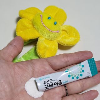 프리마인 유산균 국가지정연구소 선정, 살아있는 생유산균 200억 마리의 힘. 유산균n굿바이옴플러스 — 4.5점을 준 리뷰어가 2021년 12월 올린 사용 사진
