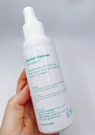 [댕모어 클리너 3종] 아이클리너 / 이어클리너 / 덴탈클리너 3종 세트 (120ml) — 5점을 준 리뷰어가 2023년 11월 올린 사용 사진