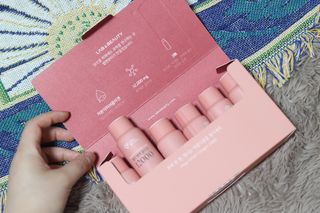 랩앤뷰티 메가 벨벳 콜라겐 12000 — 4.5점을 준 리뷰어가 2021년 5월 올린 사용 사진