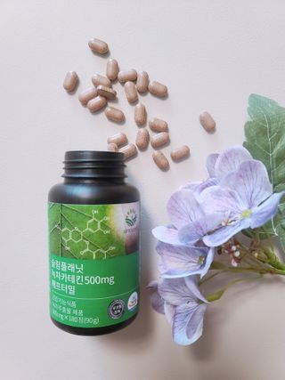슬림플래닛 녹차카테킨 500mg 애프터밀 — 5점을 준 리뷰어가 2021년 2월 올린 사용 사진