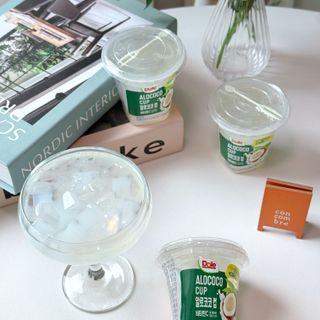 돌 [Dole] 알로코코컵 198g 6입X1박스 — 5점을 준 리뷰어가 2025년 4월 올린 사용 사진