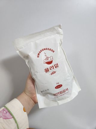 올라잍 천연화공석 — 5점을 준 리뷰어가 2022년 6월 올린 사용 사진