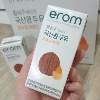 이롬 erom 황성주박사의 국산콩 두유 호두와 아몬드 — 5점을 준 리뷰어가 2020년 12월 올린 사용 사진