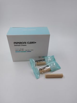 페페로니 클린플러스 덴탈치킨껌 10g x 14p — 3점을 준 리뷰어가 2021년 7월 올린 사용 사진