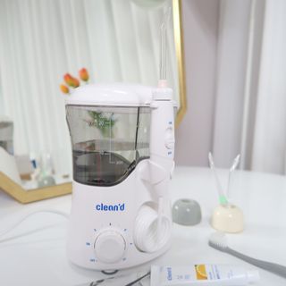 주식회사 클린디 [클린디] 양치 후 남은 이물질, 물치실로 완벽 제거 🦷 구강세정기 세트 [맞춤 칫솔 + 치약 포함] — 5점을 준 리뷰어가 2021년 12월 올린 사용 사진