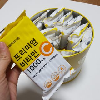 서울약사신협 프리미엄비타민C1000_2.5G x 100포 — 5점을 준 리뷰어가 2020년 12월 올린 사용 사진