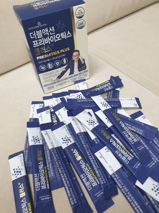 메이준뉴트리 더블액션 프리바이오틱스 플러스+ — 5점을 준 리뷰어가 2021년 4월 올린 사용 사진