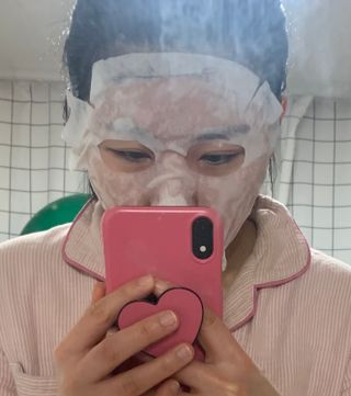 세렌디뷰티 스파클링팩 — 3점을 준 리뷰어가 2021년 3월 올린 사용 사진