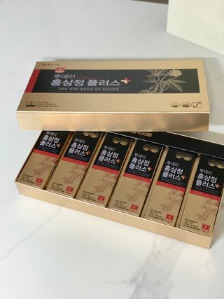 서울약사신협_투데이홍삼정플러스스틱_10g x 60포 — 5점을 준 리뷰어가 2021년 8월 올린 사용 사진
