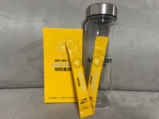 주식회사 씨크릿비에프랩 마시는 아미노산 아미토리 열대과일맛 14포 [1포, 5g / 보틀증정] — 5점을 준 리뷰어가 2023년 2월 올린 사용 사진