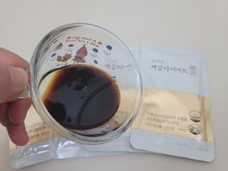 보의당 왕혜문 체감다이어트 — 5점을 준 리뷰어가 2022년 3월 올린 사용 사진