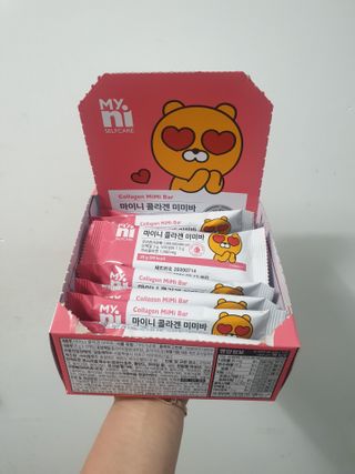 일동제약 마이니 마이니 늘씬날씬 콜라겐 세트 — 4점을 준 리뷰어가 2021년 3월 올린 사용 사진