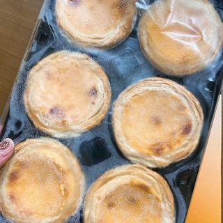 디앙뜨 포르투갈 에그타르트 오리지널 맛+패션후르츠+초콜릿타르트 맛 중 택1 — 5점을 준 리뷰어가 2021년 8월 올린 사용 사진