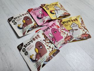스낵스 와그작후루룩 3종_카카오2봉+아몬드2봉+딸기2봉 (총 6봉) — 5점을 준 리뷰어가 2024년 2월 올린 사용 사진
