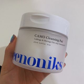 키노닉스 카모 클렌징 패드 — 5점을 준 리뷰어가 2021년 8월 올린 사용 사진