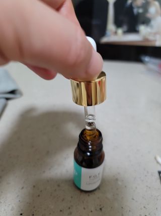 랑팡 EGF+FGF 10ppm 리포좀 앰플 원액 10ml — 5점을 준 리뷰어가 2021년 11월 올린 사용 사진