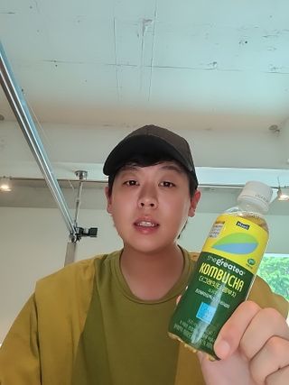 더그레잇티 콤부차 [매일유업] 더그레잇티 44kcal 콤부차 300ml *12개입 (오리지널 6개+베리리치 6개) — 4.5점을 준 리뷰어가 2023년 8월 올린 사용 사진