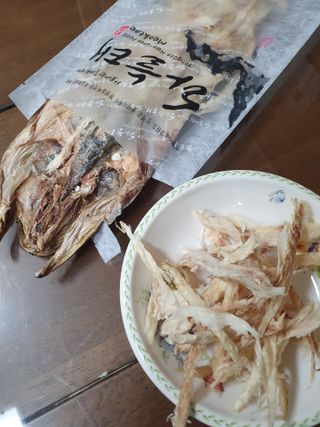 [오늘바스켓] 용대리 손질하늘태 130g — 5점을 준 리뷰어가 2021년 6월 올린 사용 사진